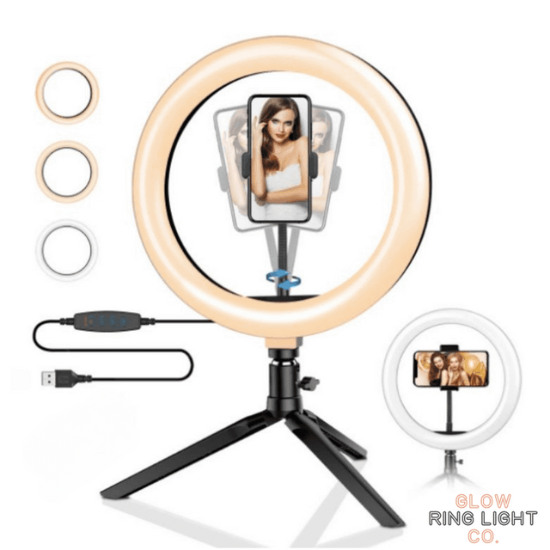 10" Desktop LED Glow Ring Light
