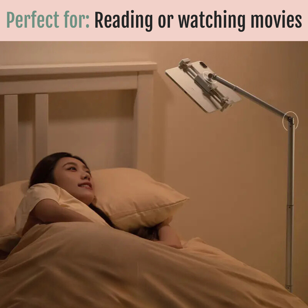 Compact Floor Phone/Tablet Lighting Stand