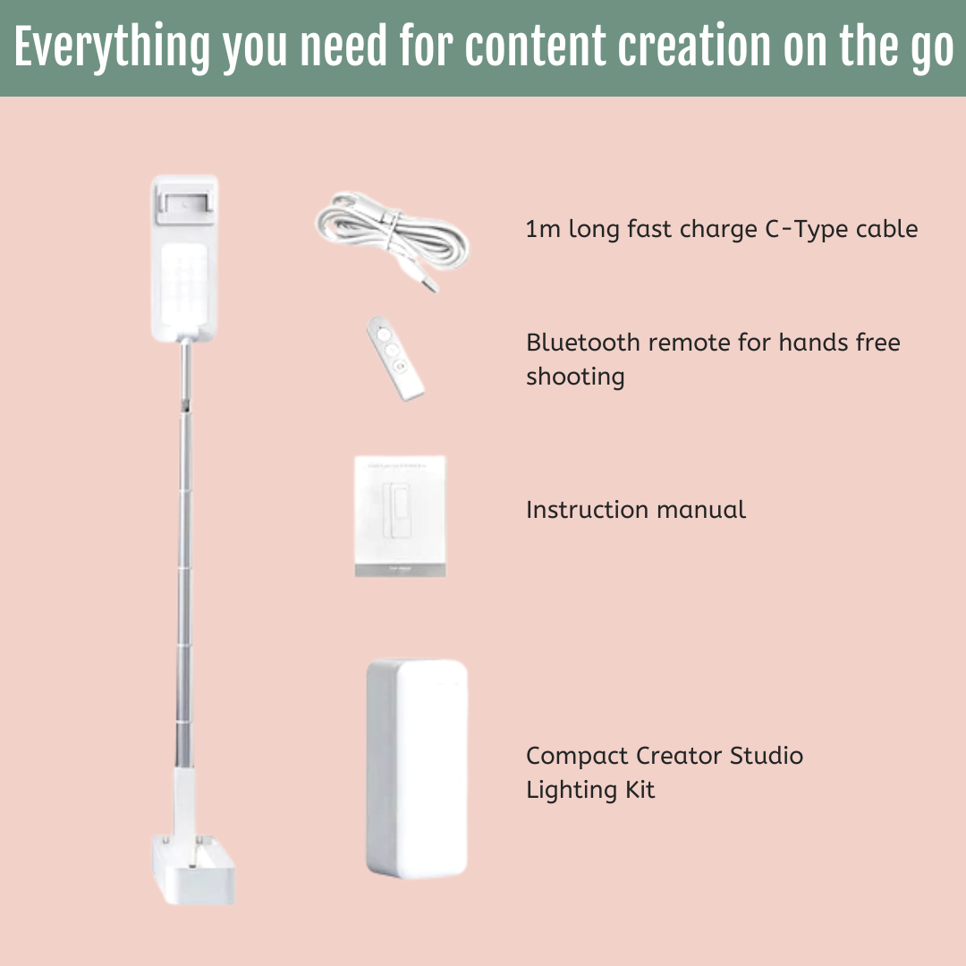 Compact Creator Studio Lighting Kit