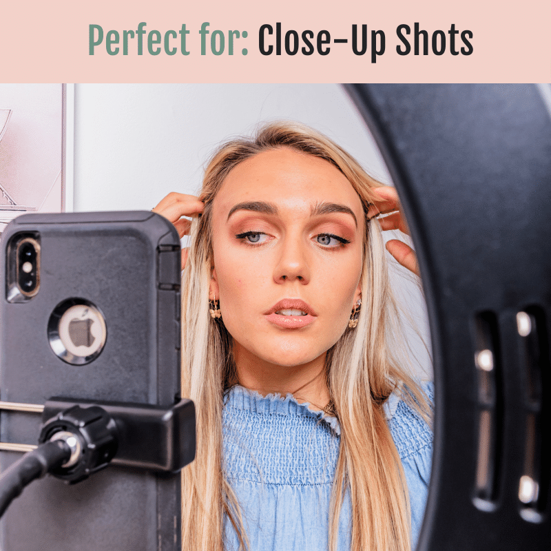 18 Inch LED Glow Ring Light/Selfie Light with Tripod - Glow Ring Light Co. Australia