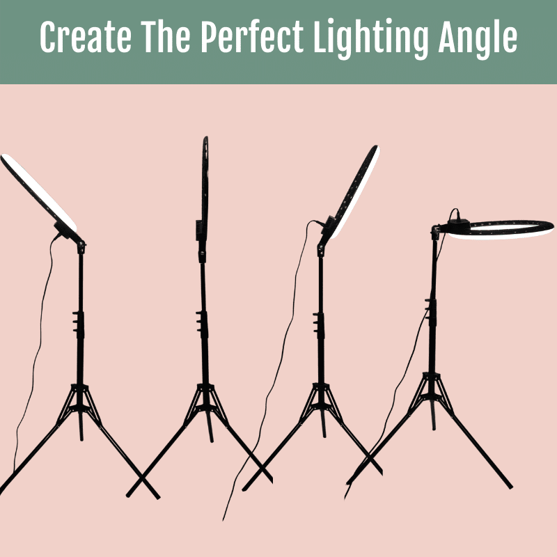 18 Inch LED Glow Ring Light/Selfie Light with Tripod - Glow Ring Light Co. Australia