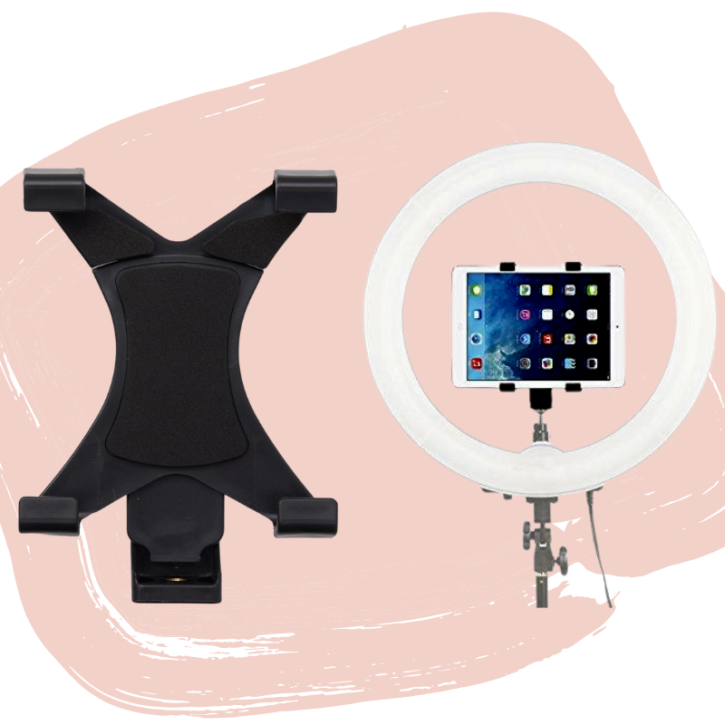 iPad/ Tablet Mount Cradle Holder for Ring Light
