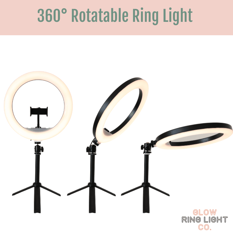 12" LED Glow Ring Light/Selfie Light Glow Ring Light Co. Australia Free Shipping AfterPay