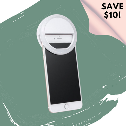 Pocket Selfie Ring Light for Phone/iPad