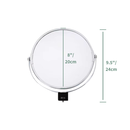 360° Rotating 8" Mirror Attachment for Ring Light