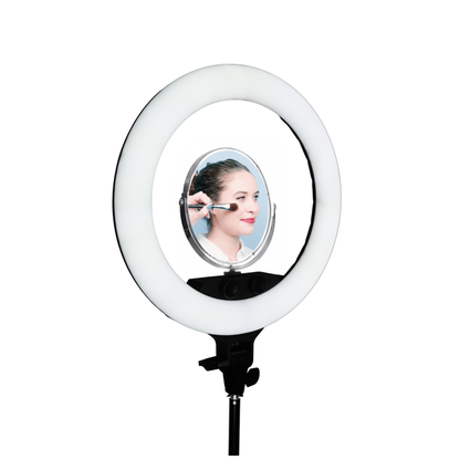 360° Rotating 8" Mirror Attachment for Ring Light