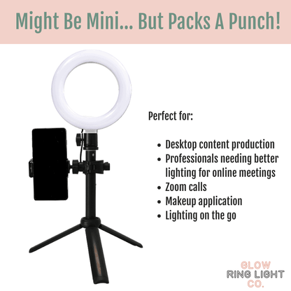 6 Inch LED Glow Ring Light/Selfie Light - Glow Ring Light Co. Australia - Free Shipping + AfterPay