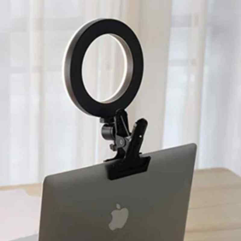 Clip-On LED Glow Ring Light For Computer or Laptop - Glow Ring Light Co. Australia - Free Shipping + AfterPay