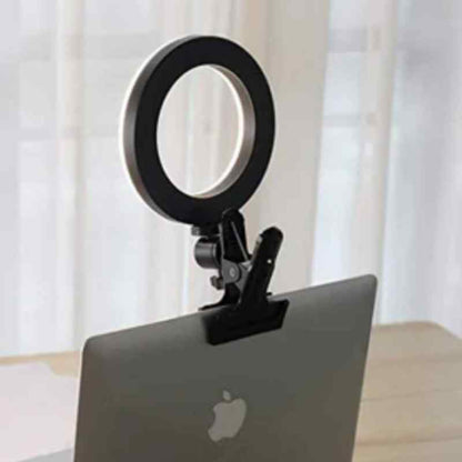 Clip-On LED Glow Ring Light For Computer or Laptop - Glow Ring Light Co. Australia - Free Shipping + AfterPay