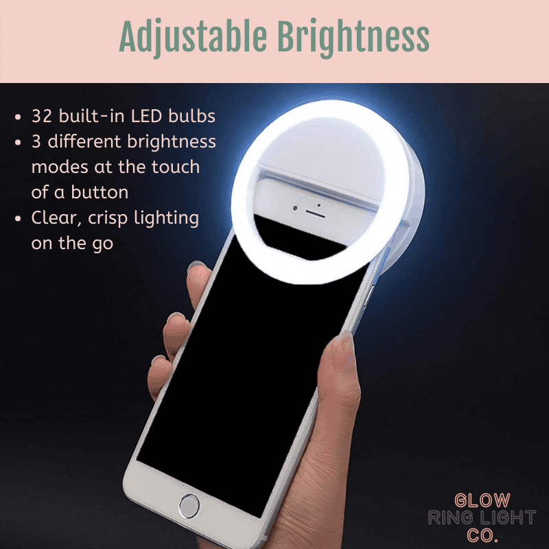 Pocket Selfie Ring Light for Phone/iPad - Glow Ring Light Co. Australia - Free Shipping + AfterPay