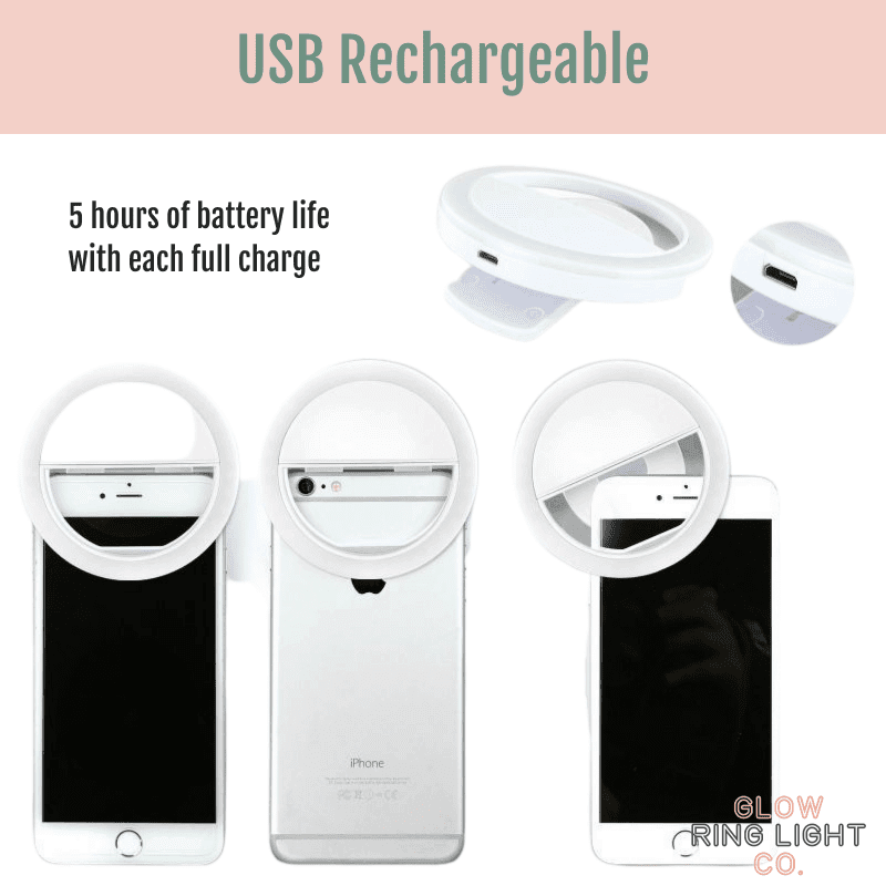 Pocket Selfie Ring Light for Phone/iPad - Glow Ring Light Co. Australia - Free Shipping + AfterPay